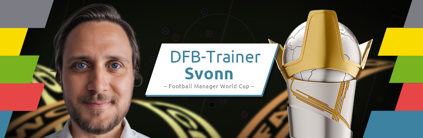 Svonn, der DFB-Trainer bei der Football Manager Weltmeisterschaft